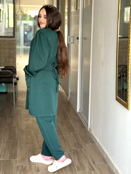 Tenue médicale - Vert Bouteille Moyenne