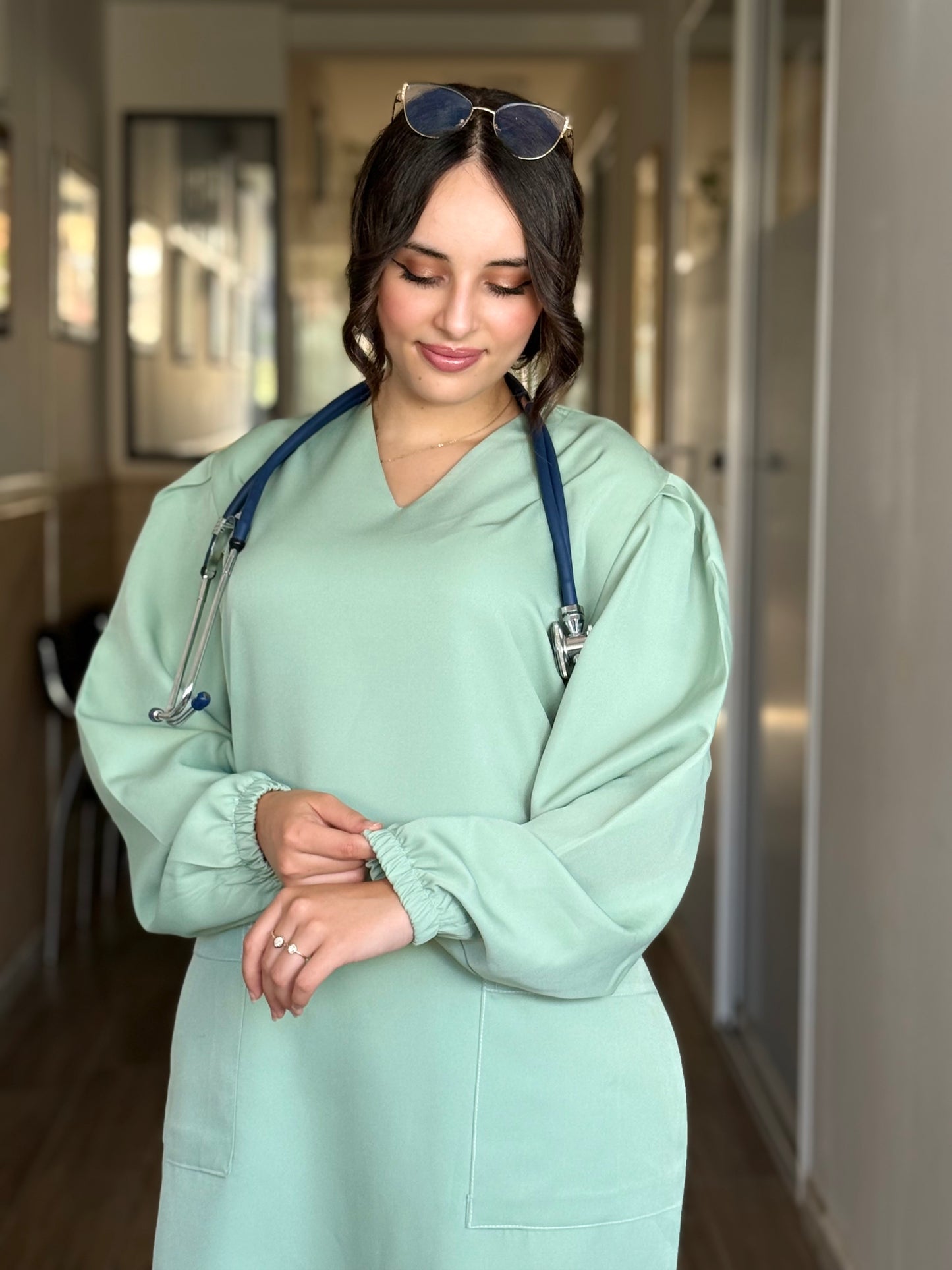 Tenue médicale - Vert Clair Moyenne