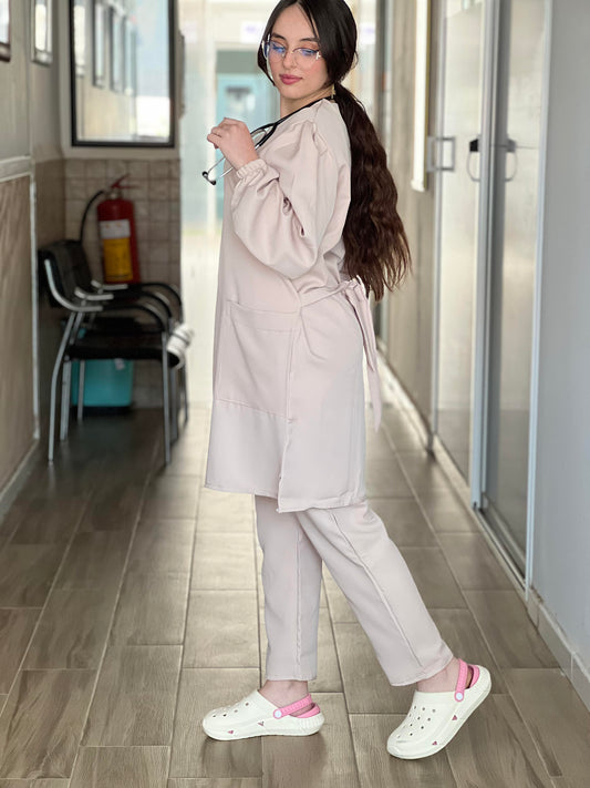 Tenue médicale - Beige Moyenne