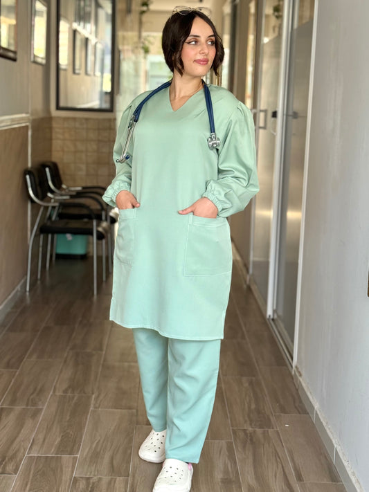 Tenue médicale - Vert Clair Moyenne