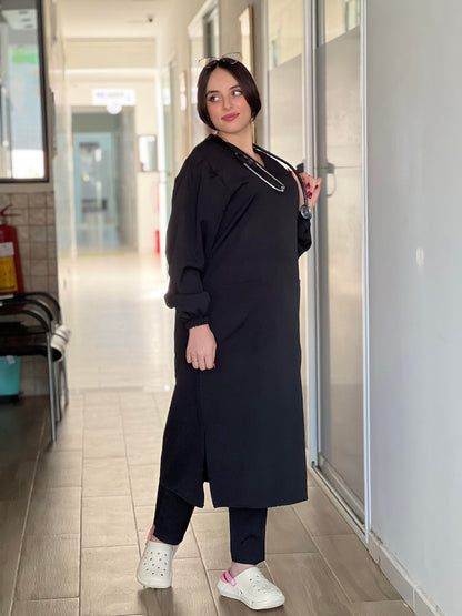 Serena- Tenue médicale pour femme- longue
